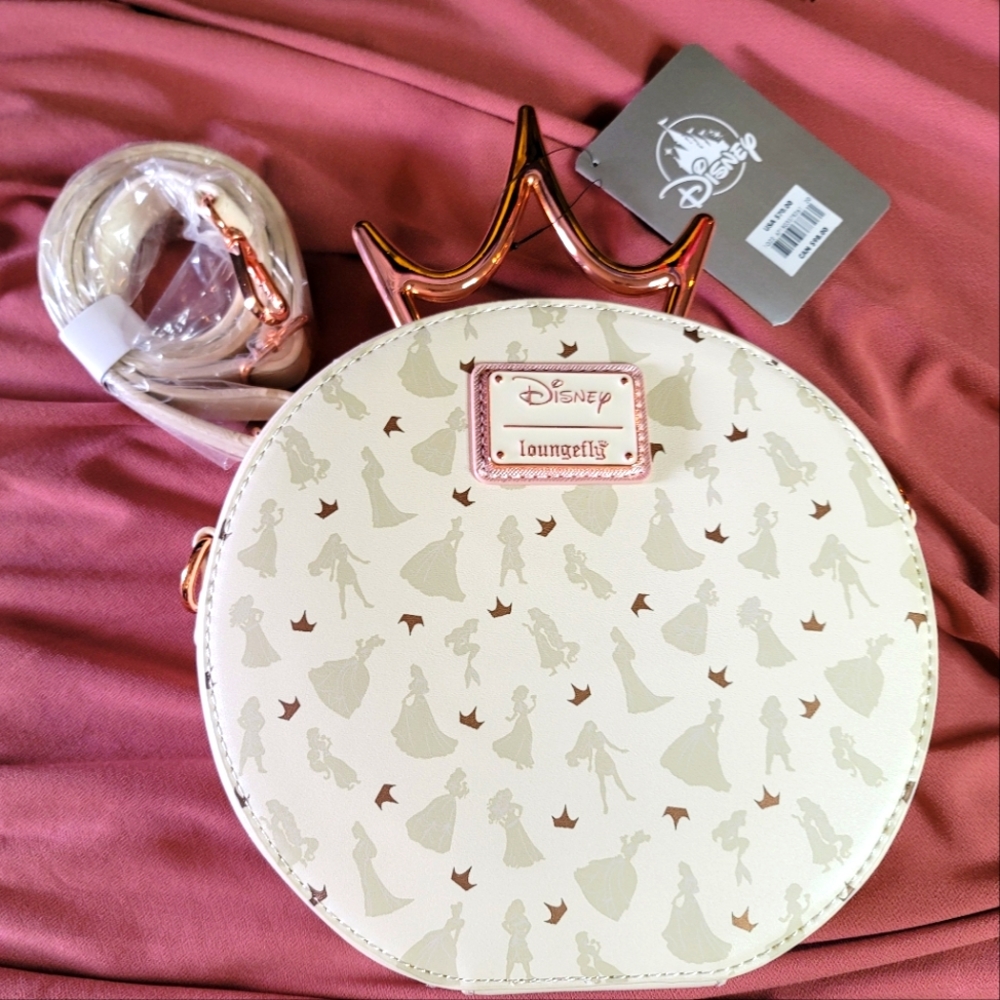 NWT Loungefly Disney Princess Crossbody Bag